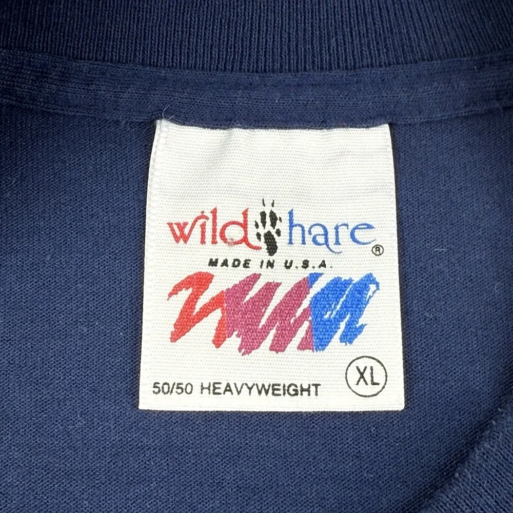 Vintage Liars Club Lake Mead T-Shirt Mens XL 1991 Wild Hare‎ Single Stitch USA